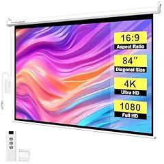 Vivohome 84 Inch Motorized Projector Screen