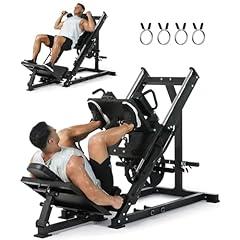 GarveeLife Leg Press Hack Squat Machine Combo