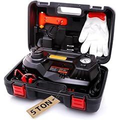 Standtall Electric Car Jack with Tire Inflator