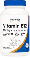 Nutricost Vitamin B12 2000mcg Supplement