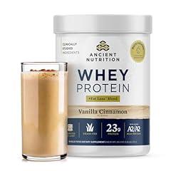 Ancient Nutrition Grass Fed Whey Protein Vanilla