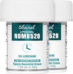 Ebanel Lidocaine Numbing Cream, Pain Relief