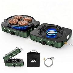 BIG HORN 2 Burner Propane Camping Stove