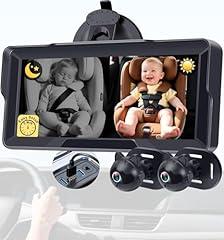 Thybro 1080P Dual Baby Car Camera Monitor
