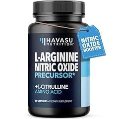 HAVASU NUTRITION L-Arginine Supplement for Active Males, 60 Count
