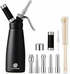 Professional Aluminum Whipped Cream Dispenser Set