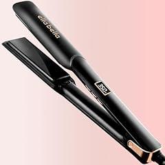 ELLA BELLA Ceramic Flat Iron Hair Straightener