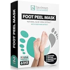 Lavinso Foot Peel Mask – 2 Pack, Original Scent