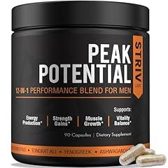 STRIVLABS Peak Potential Testosterone Support Supplement