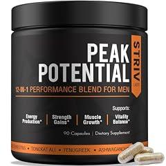 STRIVLABS Peak Potential Testosterone Support Supplement
