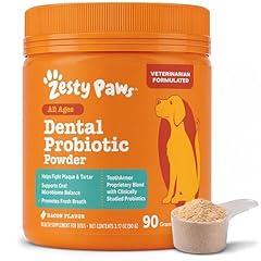 Zesty Paws Probiotic Dental Powder for Dogs