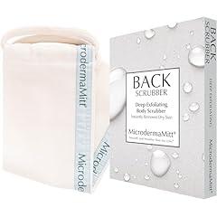 MicrodermaMitt Exfoliating Back Scrubber