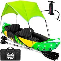 Keystone Peak Inflatable Tandem Kayak with Canopy