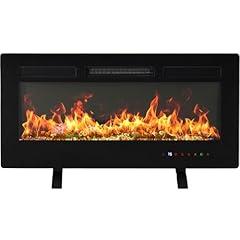 DUMOS 36 Inch Electric Fireplace Heater