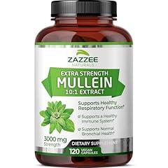 Zazzee Extra Strength Mullein Extract 3000 mg
