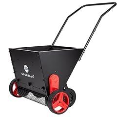 Suchtale Lawn Spreader with Rotating Blades