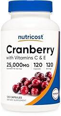 Nutricost Cranberry Extract with Vitamin C & E