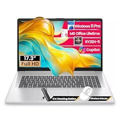 HP 17.3" FHD Laptop Ryzen 5 64GB RAM 2TB SSD