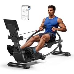Merach Magnetic Rowing Machine with App