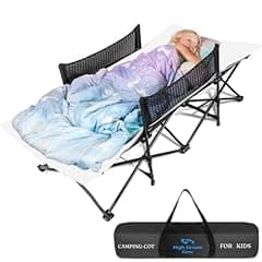 Portable Toddler Travel Bed with Bed Rails