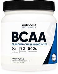 Nutricost BCAA Powder 2:1:1 (No Flavor Added)