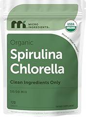 Organic Chlorella Spirulina Tablets 3000mg 720ct
