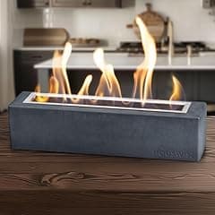 Houswise Tabletop Concrete Fire Pit & Smores Maker