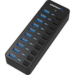 Sabrent 10-Port USB 3.0 Hub with Power Adapter
