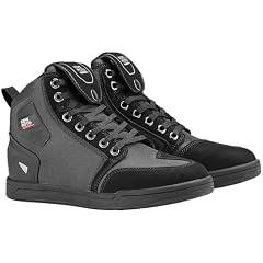 KEMIMOTO Men's Black Motorcycle Riding Boots