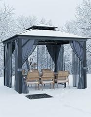 GarveeLife Hardtop Gazebo 8x8 for All Weather