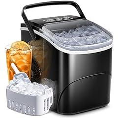 AGLUCKY Portable Ice Maker with Handle