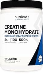 Nutricost Micronized Creatine Monohydrate Powder 500g