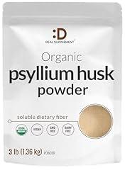 Deal Supplement Organic Psyllium Husk Powder