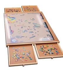 Playvibe Jigsaw Puzzle Board with Drawers