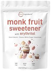Monk Fruit Erythritol Sweetener Granules