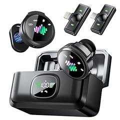 LID LIRDDY Wireless Lavalier Microphone for iPhone and Android