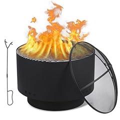 GarveeLife 26" Smokeless Outdoor Fire Pit