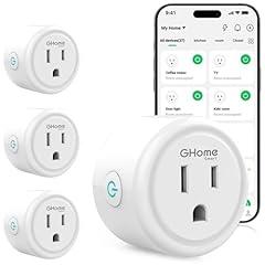 GHome Smart WiFi Plugs (4 Pack)