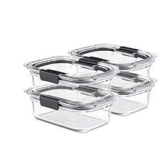 Rubbermaid Brilliance Glass Food Storage Containers