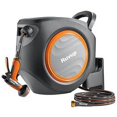 Ruvup Retractable Garden Hose Reel 5/8in x 100ft