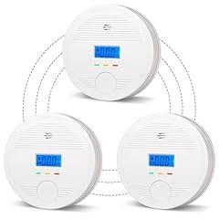 DFGJLVF Smoke and CO Detector 3-Pack