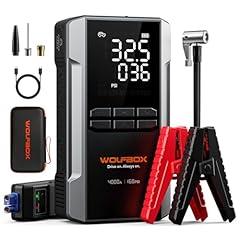 WOLFBOX 4000A Jump Starter with Air Compressor