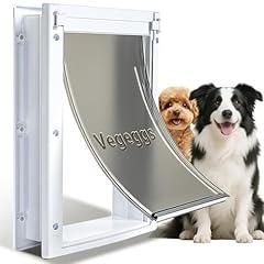 Vegeggs Large Dog Door with Magnetic Flaps