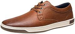 Jousen Men's Memory Foam Dress Sneakers