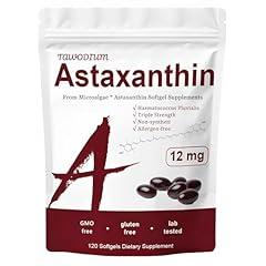 Astaxanthin Softgels 12mg, Microalgae Extracts