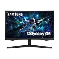 Samsung Odyssey G55C 27-Inch QHD Curved Gaming Monitor