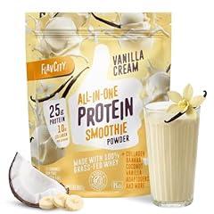 FlavCity Vanilla Protein Powder Smoothie
