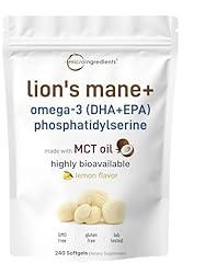 Lion's Mane with Omega-3 & Phosphatidylserine