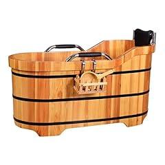 Cypress Wood Hot Tub with Steam Lid