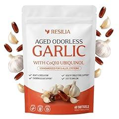 Resilia Garlic Extract 600mg Softgels